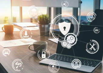 Cyber Security And Digital Data Protection Concept